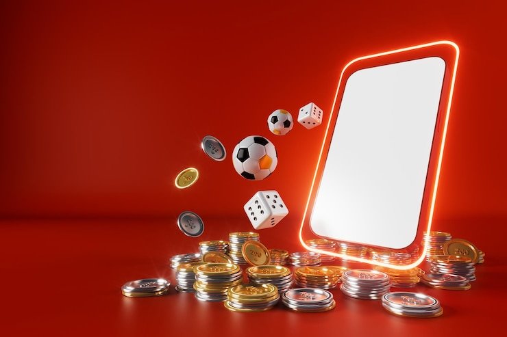 Antarmuka aplikasi mobile raja vegas yang menampilkan permainan Liga 1 dan deposit
